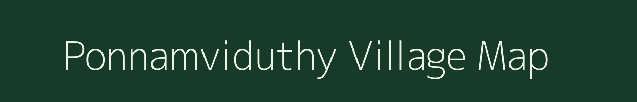 Ponnamviduthy village map in Tamil Nadu