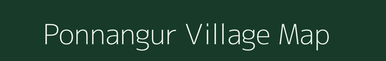 Ponnangur village map in Andhra Pradesh