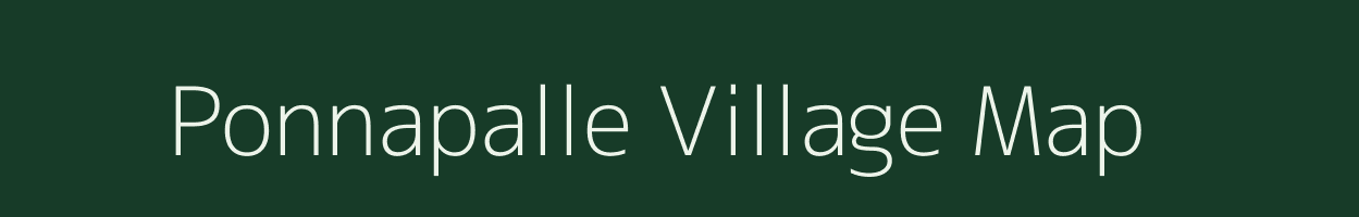 Ponnapalle village map in Andhra Pradesh
