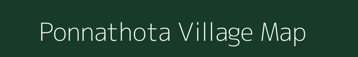 Ponnathota village map in Andhra Pradesh