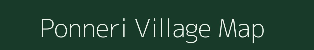 Ponneri village map in Tamil Nadu