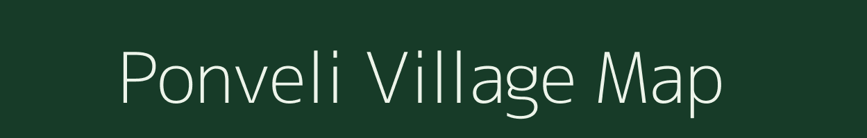 Ponveli village map in Tamil Nadu