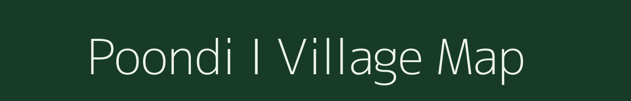 Poondi I village map in Tamil Nadu