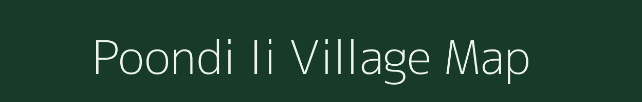 Poondi Ii village map in Tamil Nadu