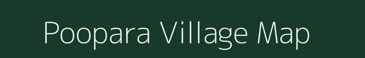 Poopara village map in Kerala