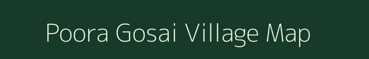 Poora Gosai village map in Uttar Pradesh