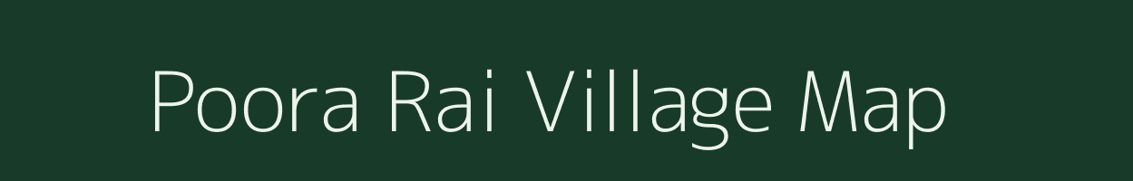 Poora Rai village map in Uttar Pradesh