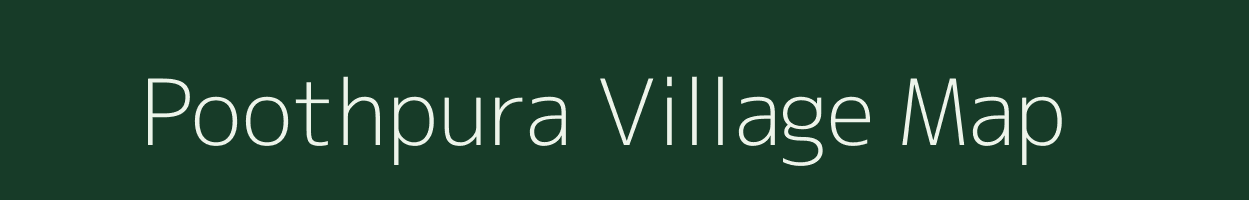 Poothpura village map in Rajasthan