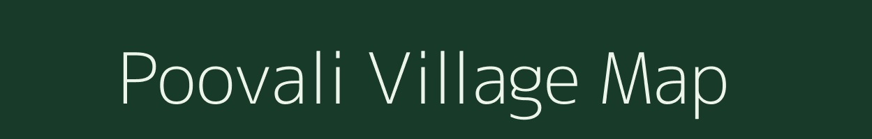 Poovali village map in Tamil Nadu