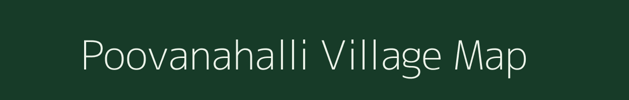 Poovanahalli village map in Karnataka