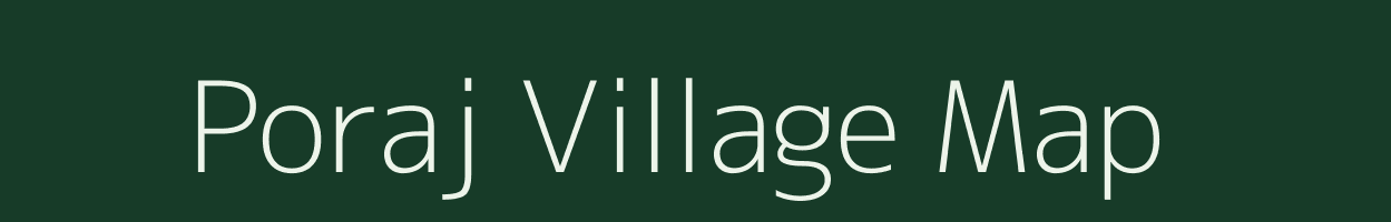 Poraj village map in Maharashtra