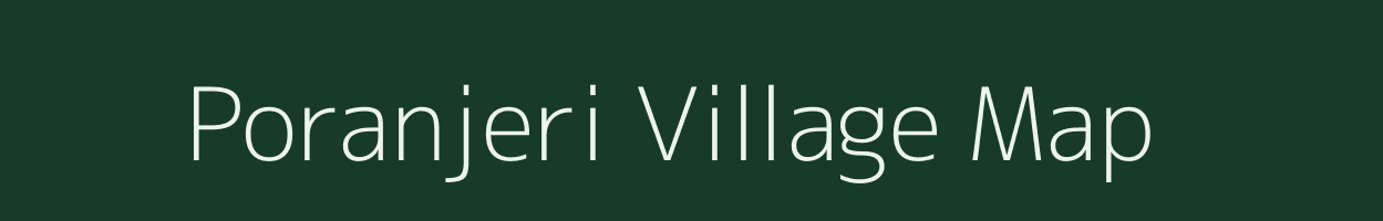 Poranjeri village map in Tamil Nadu