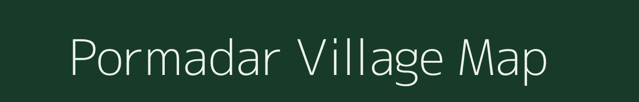 Pormadar village map in Meghalaya