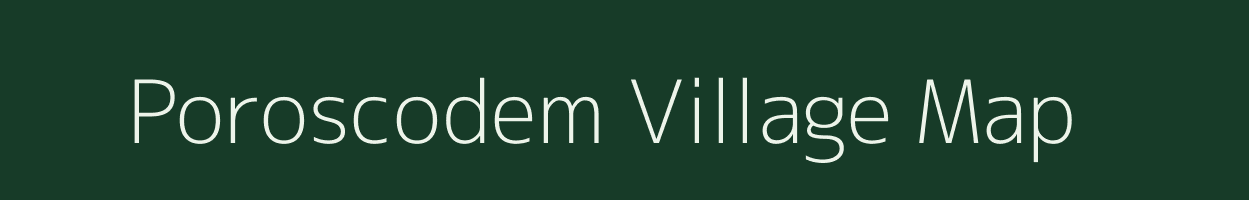 Poroscodem village map in Goa