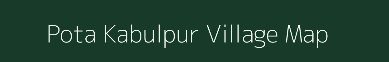 Pota Kabulpur village map in Uttar Pradesh