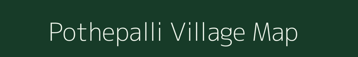 Pothepalli village map in Karnataka