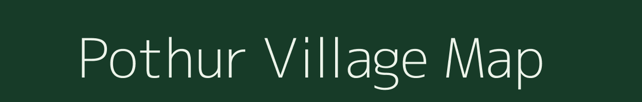 Pothur village map in Tamil Nadu