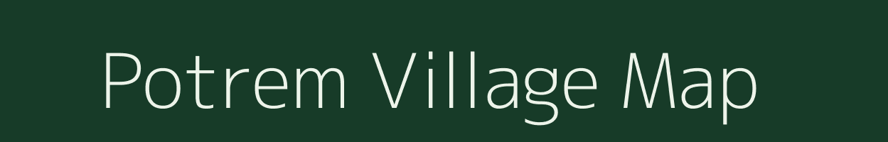 Potrem village map in Goa