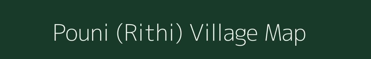 Pouni (Rithi) village map in Maharashtra