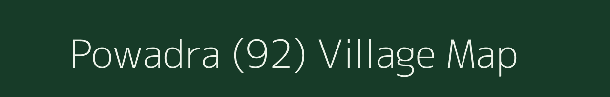 Powadra (92) village map in Punjab