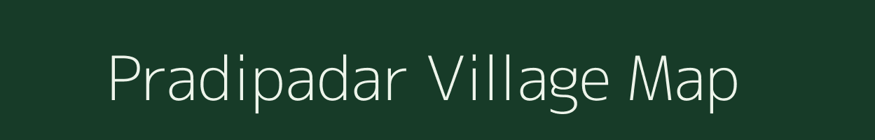 Pradipadar village map in Odisha