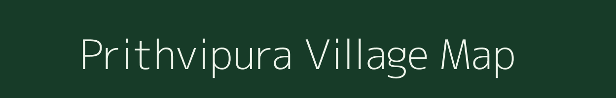 Prithvipura village map in Rajasthan