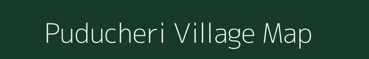 Puducheri village map in Tamil Nadu