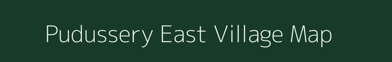 Pudussery East village map in Kerala