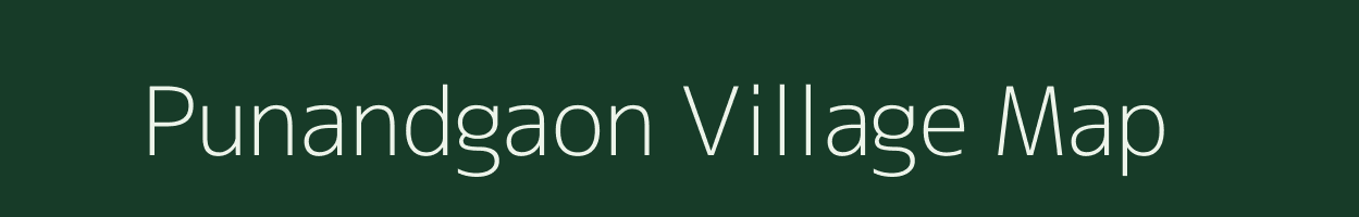 Punandgaon village map in Maharashtra