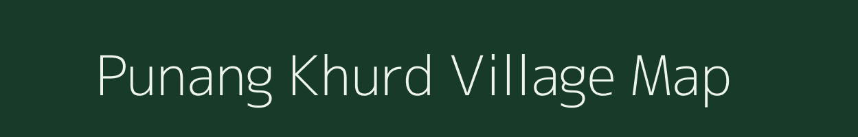 Punang Khurd village map in Rajasthan