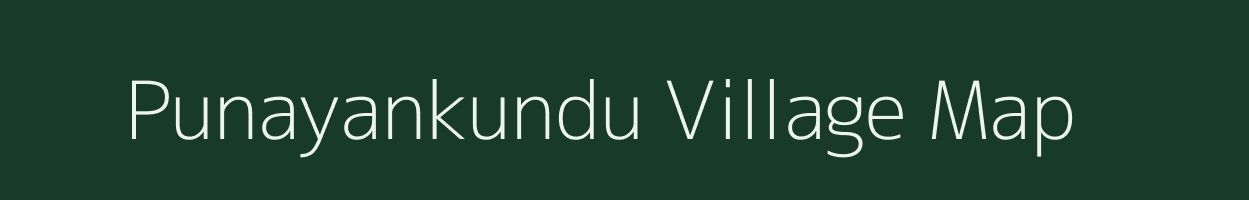 Punayankundu village map in Tamil Nadu