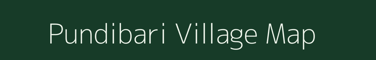 Pundibari village map in West Bengal