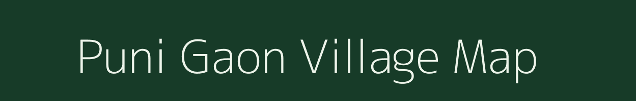 Puni Gaon village map in Uttarakhand