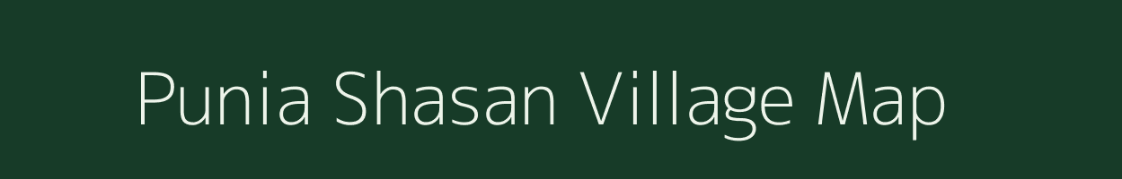 Punia Shasan village map in West Bengal