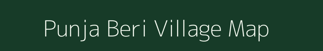 Punja Beri village map in Rajasthan