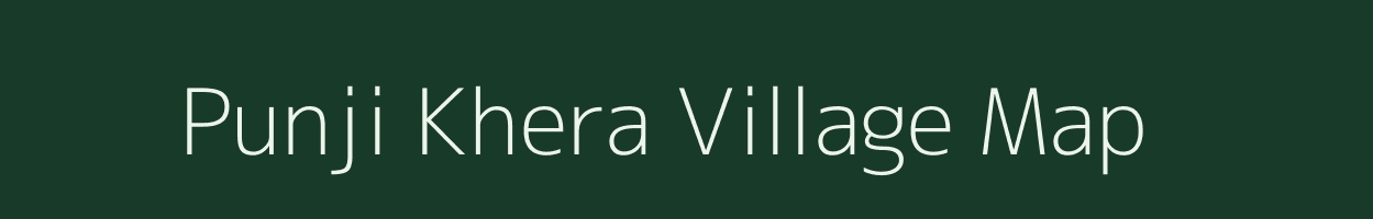 Punji Khera village map in Uttar Pradesh