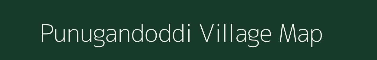 Punugandoddi village map in Tamil Nadu