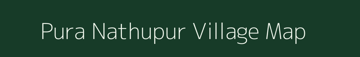 Pura Nathupur village map in Uttar Pradesh