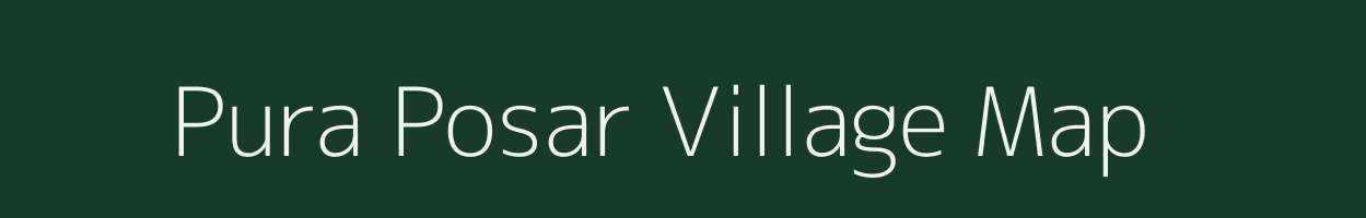 Pura Posar village map in Madhya Pradesh
