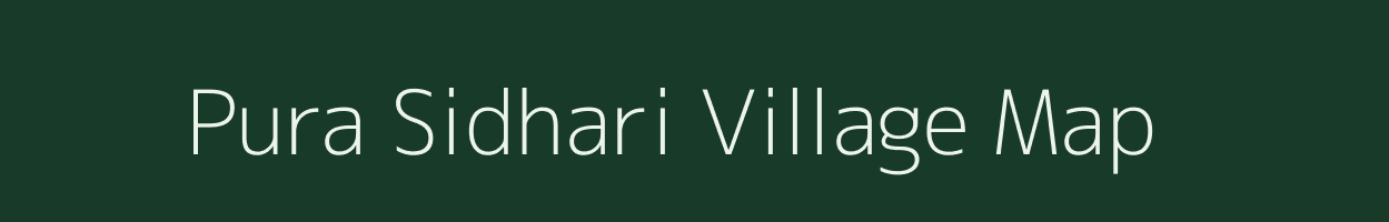 Pura Sidhari village map in Uttar Pradesh