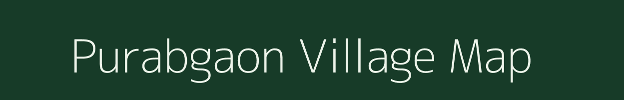 Purabgaon village map in Uttar Pradesh