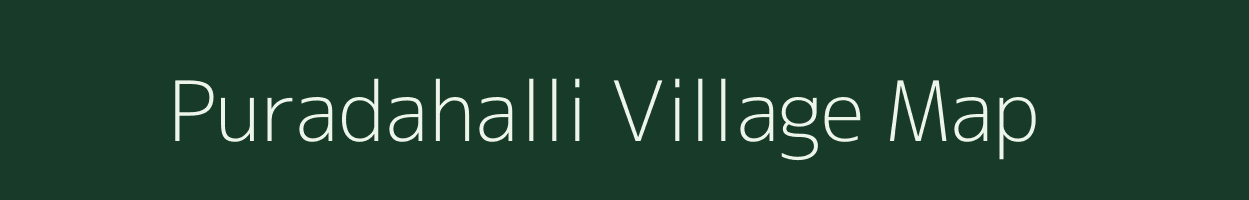 Puradahalli village map in Karnataka