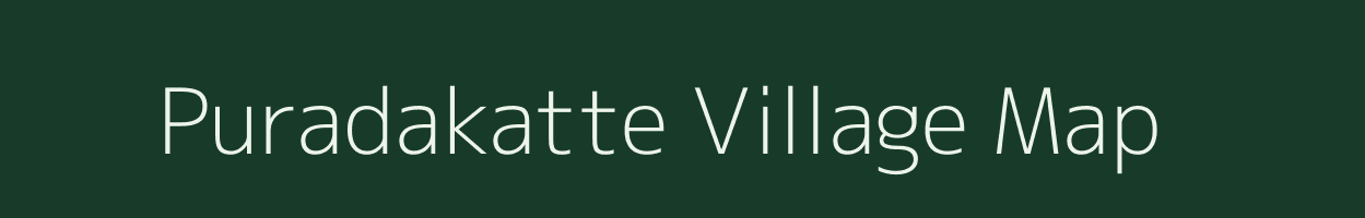 Puradakatte village map in Karnataka