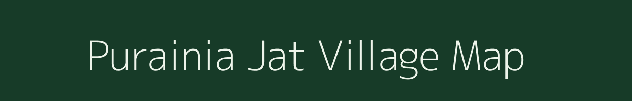 Purainia Jat village map in Uttar Pradesh