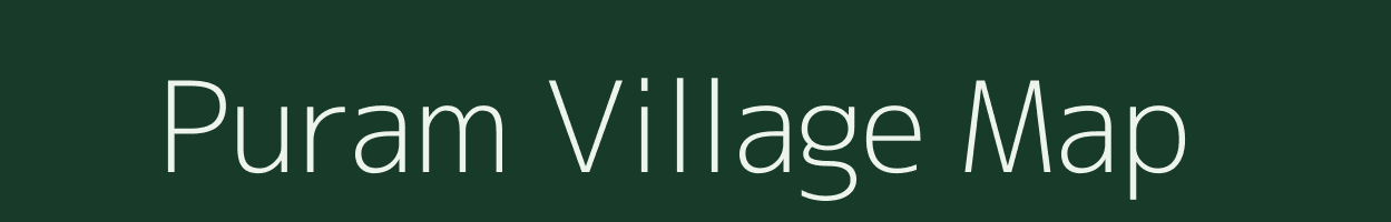 Puram village map in Tamil Nadu
