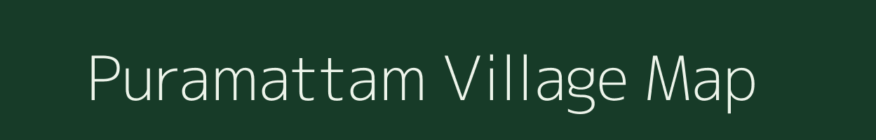 Puramattam village map in Kerala