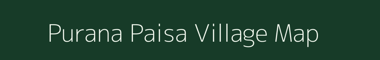 Purana Paisa village map in Assam