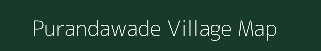 Purandawade village map in Maharashtra