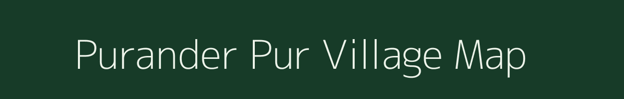 Purander Pur village map in Uttar Pradesh