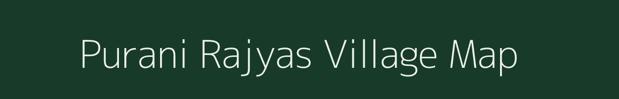 Purani Rajyas village map in Rajasthan